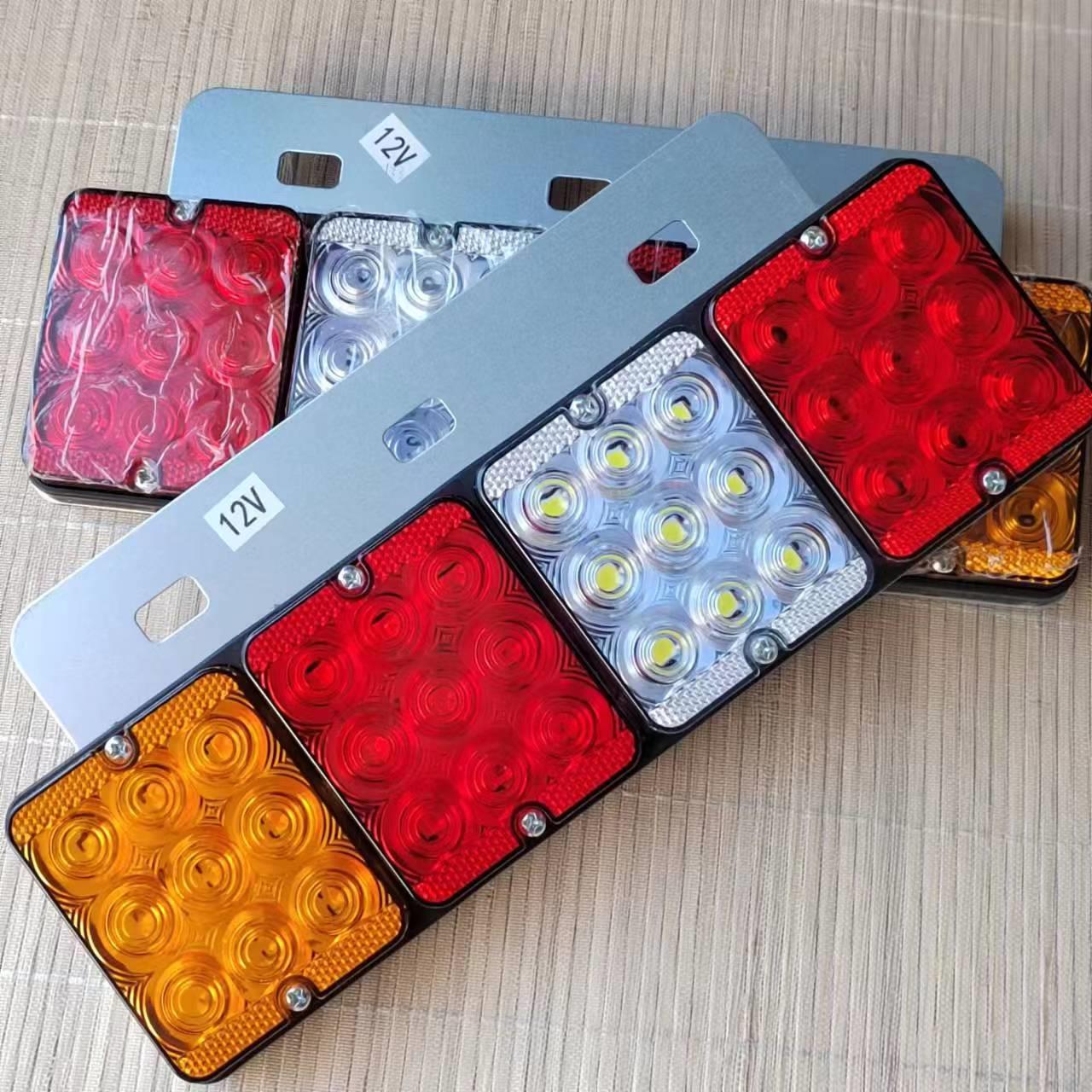 LED微卡后尾灯小货车单排双排长安小康江淮星豹跨越王转向倒车灯