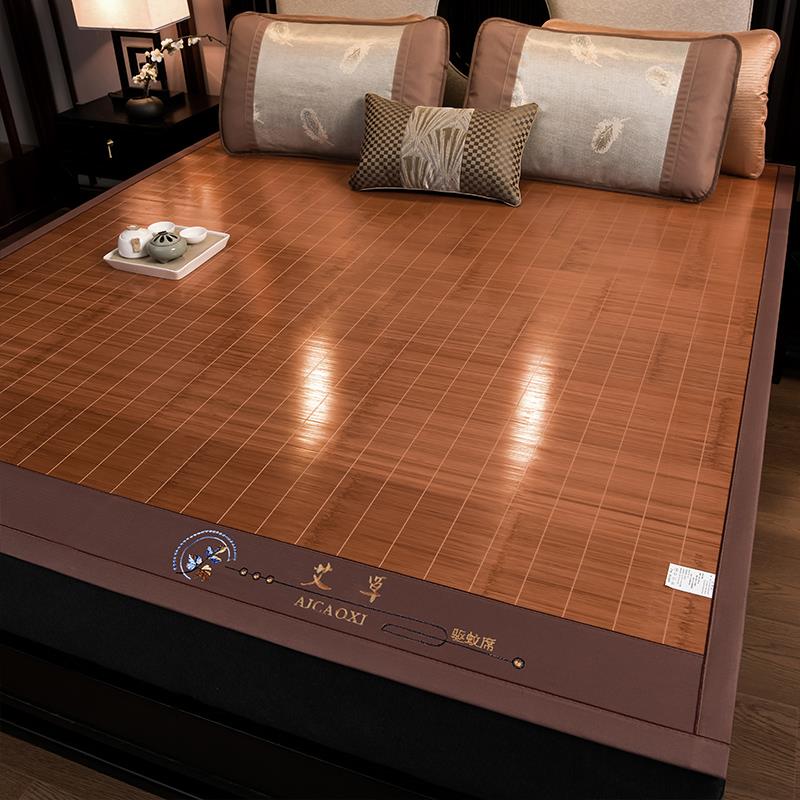 凉席竹席夏季凉席双面母婴席1.5米1.8米床直筒凉席家用藤席冰丝席