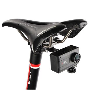 GOPRO小蚁大疆微 轨道安装 GUB 6b17山地公路自行车通用相机架鞍式