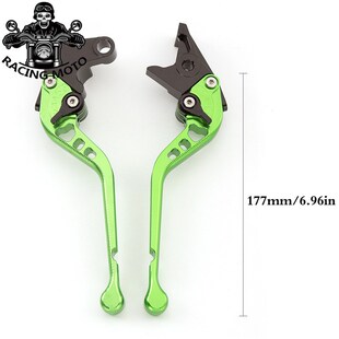 M3M6Md5小猴子福喜鬼火电动摩托车碟刹可调刹车手柄侧推杆牛角刹