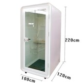 家用可移动直播间隔音房s练歌房唱歌机钢琴房架子鼓房可拆卸厂家