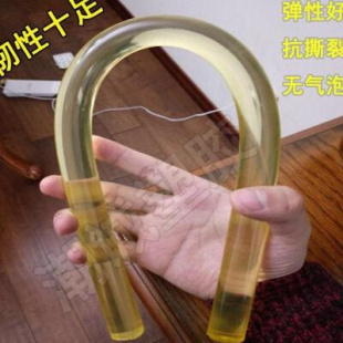 供模具橡胶棒软棒实心pu棒聚氨酯空心棒管弹性牛筋棒圆柱Z优力新