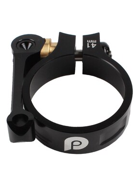 litepro坐管夹 lp折叠车座管w夹 铝合金CNC 41mm适用33.9mm坐管