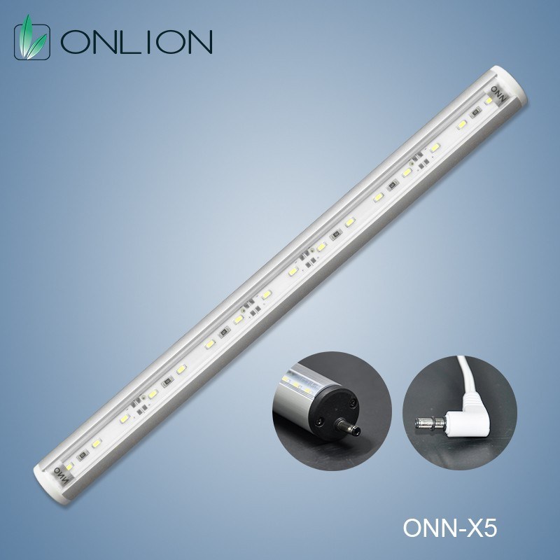 欧恩风幕柜照明灯ONNX5电控柜LEBD灯管铝合金灯360度旋转发光角度