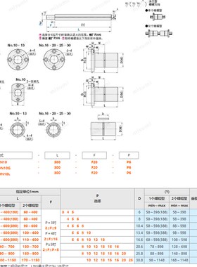 滚珠导向轴BSDM/BSDN/BSDS/BSDMS/BSDDSS6 8 10 13 16 20 25 30