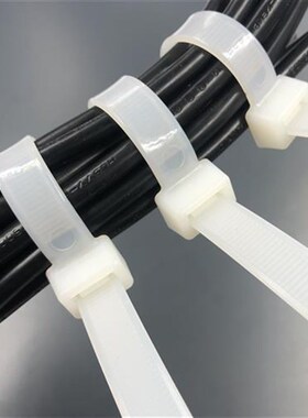 5x400mm国标长40厘米4.8宽大号250根抗紫外线束新光Y塑料尼龙扎带