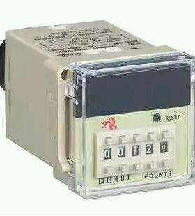 原装佰乐DH48J/HD48J带记忆电子预置式计数器拨码计数表