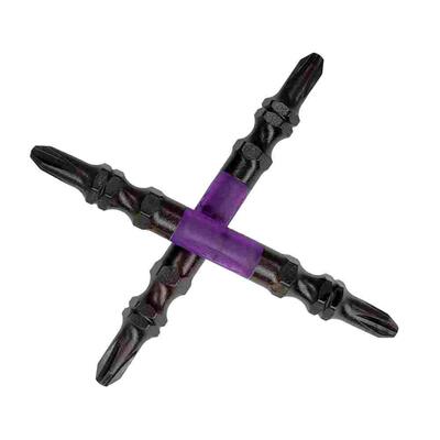 日本ANEX 耐冲击双头减震高强度硬度十字螺丝批ARHS ABRS PH2 65