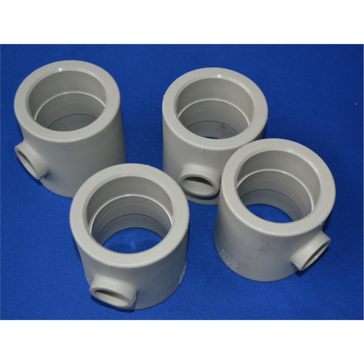 台湾三厘 PPH热熔管件 PPH变径三通 PP变径三通 PP-H异径三通