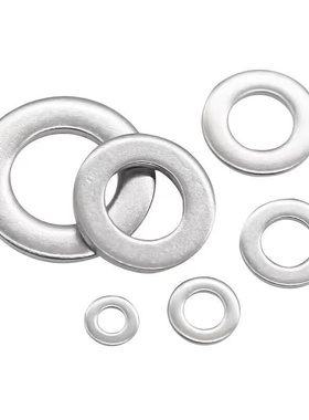 。DIN125.1A型304华丝不锈钢平垫片圈M4M3M5M6M8M10M12M14M16M18M