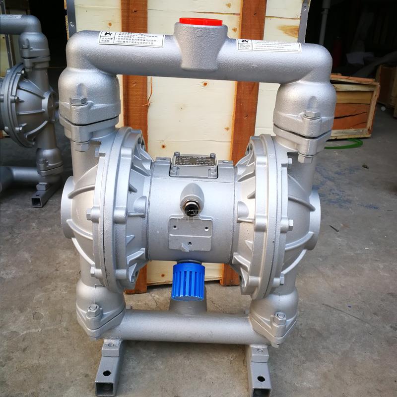 QBK/QBY/QBY3铝合金气动隔膜泵 铸铁不锈钢隔膜泵胶水泵污泥泵