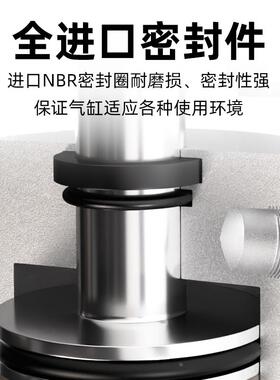 气动旋转气缸下压转角ACK90度ACKL夹紧SRC25/32/40/50/63-90L-90R