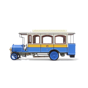 。1:43 1905 Daimler Deutsche Post FILATELIA forza Post