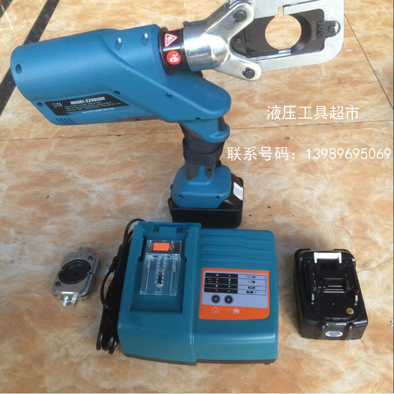 。ZUPPER/巨力充电式液压钳 EZ-60UNV 压接 冲孔 切断多功能三合