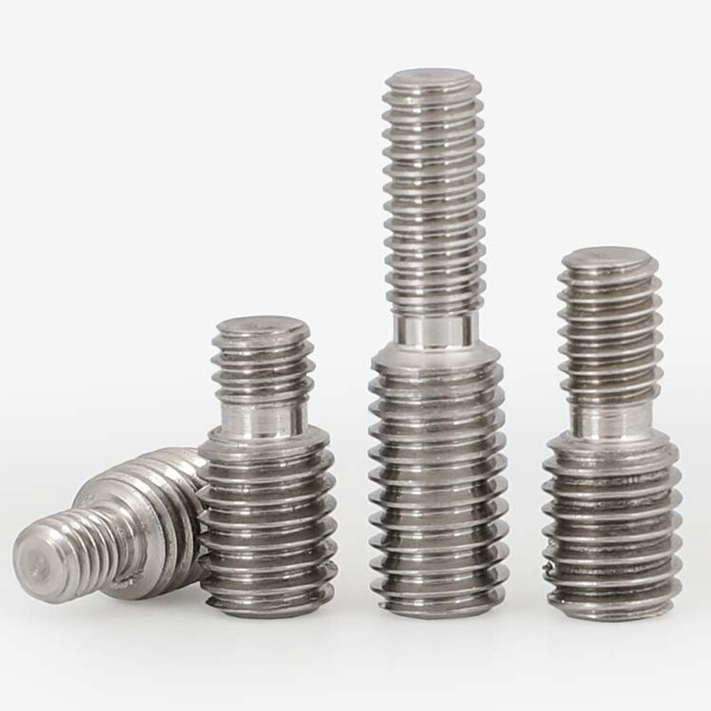 。M3M4M5M6M8M10M12M20不锈钢双头转换大小头螺丝变径异径螺钉螺