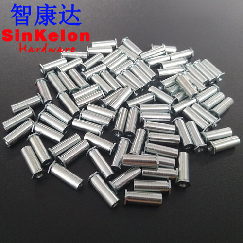 。通孔压铆螺柱/压铆螺母柱/压铆件/碳钢SO M2*4*5*6*8*10外径4.2