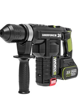 威克士28mm锂电无刷电锤WU399/WU398充电工业级重工程专用重锤