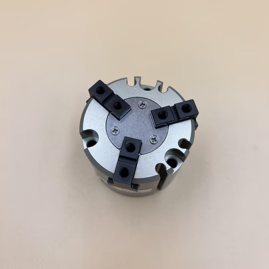 SMC型三爪气缸 气动卡盘手指MHS2/3/4-16D25D3240D亚德客型HFCY