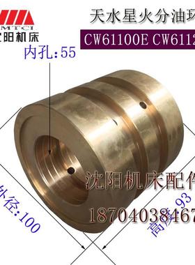 天水星火机床CW61100E CW61125E CW61140床头一轴分油环图号2016