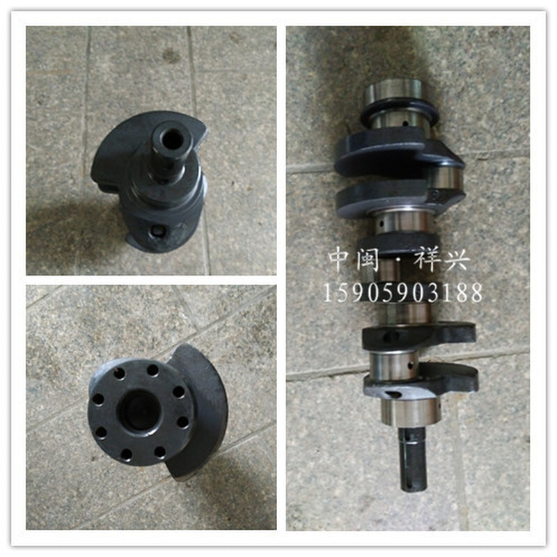。江淮JD3100B柴油机配件 江动JD3100B TY3100发动机配件 曲轴