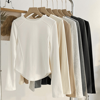 长袖T恤女打底衫春秋季