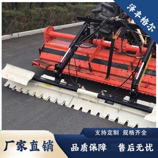 2025年新款水田打浆机新款加厚平田机加固型伸缩折叠水田平整机