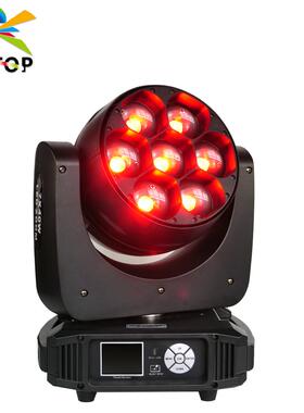 7颗40瓦超级光束LED调焦摇头灯RGBW四色7x40W染色光束染色光束