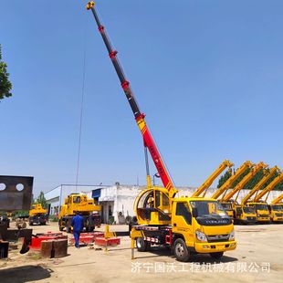 山东国六汽车起重机城乡建设 五节臂汽车吊车参数