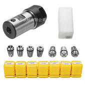 ER11A ER11 5mm 8件套 7mm 电机内径延长杆 1mm 铣夹头