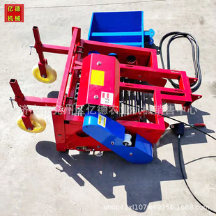 嘉祥热销洋芋洋葱收获机机 手扶车四轮前置土豆地瓜多功能收获机