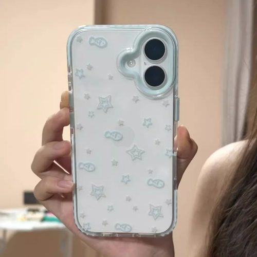 适用星星小鱼苹果手机壳
