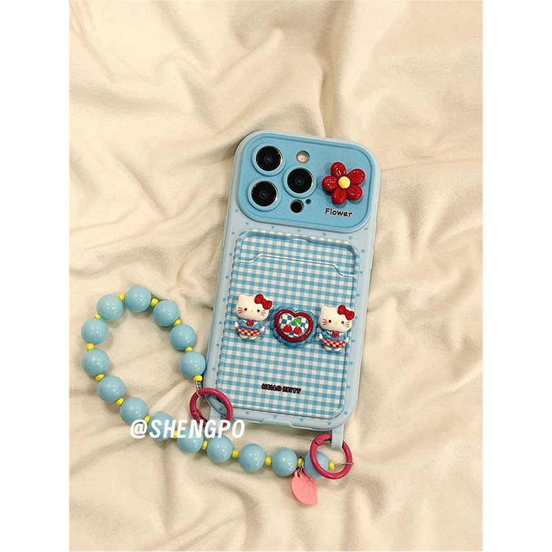 大视窗立体hellokitty带链条适用iPhone17prom