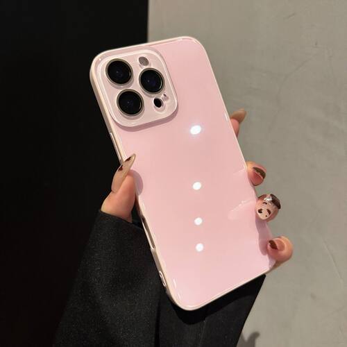 冰晶马卡龙适用苹果16pro手机壳超薄散热新款iphone17promax情侣15男女14pm简约纯色外壳高级13/12防摔保护套