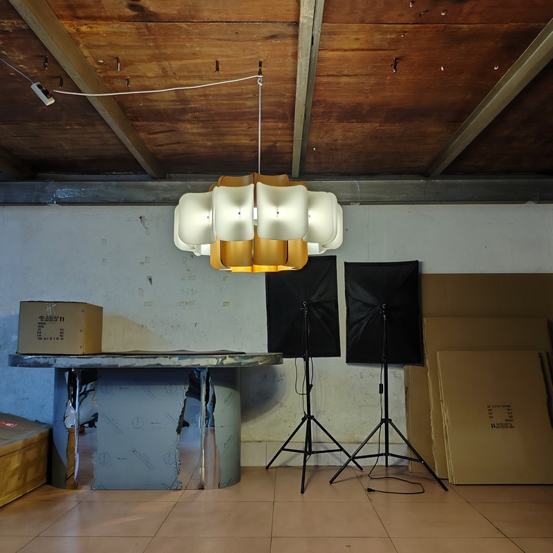 侘寂风客厅吊灯i法式高级设计师餐厅灯民宿餐饮装饰设计师灯具定