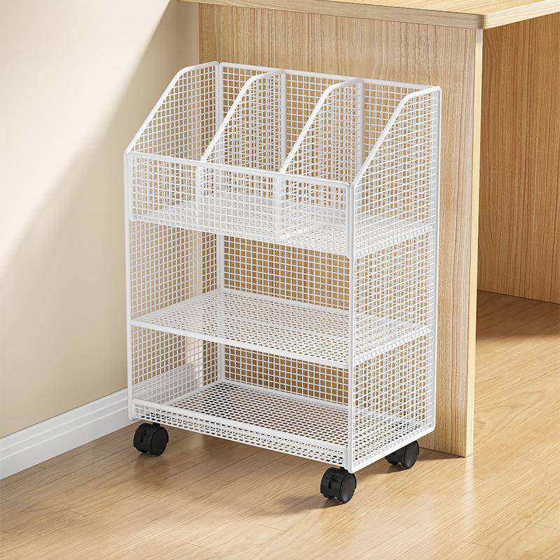拉车套罩桌下书架可移动落地置物架桌边书本带轮学生高中装书收纳,厨房/烹饪用具,调料置物架,淘宝优惠券,粉丝福利购,淘宝优惠卷