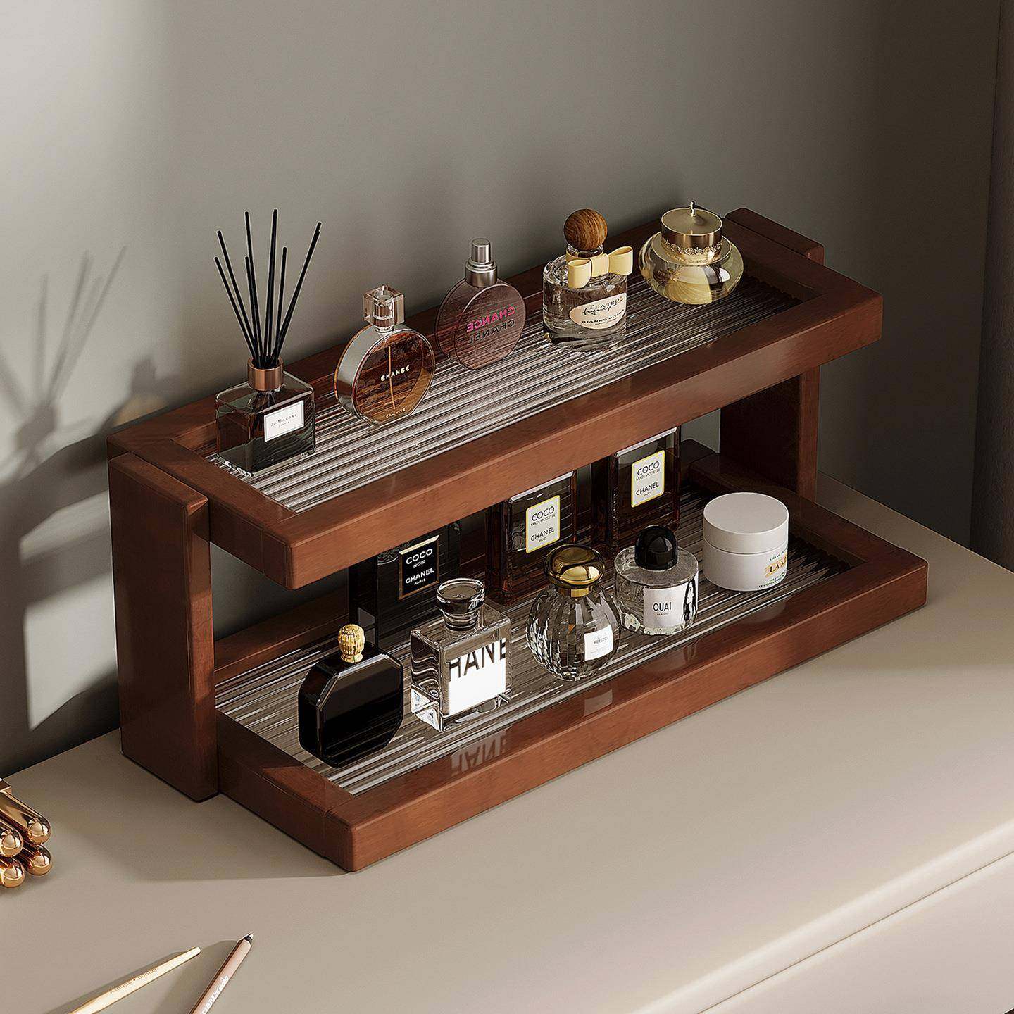 拉车套罩桌上置物架台面杯子收纳架梯形亚克力水杯架子咖啡杯整理,厨房/烹饪用具,调料置物架,淘宝优惠券,粉丝福利购,淘宝优惠卷