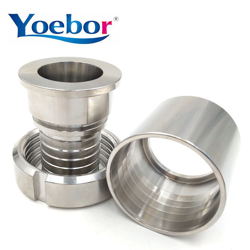 卫生级螺纹接头  食品级活螺母内螺纹304 316L不锈钢SMS卡盘接头,个人护理/保健/按摩器材,汗蒸袋,淘宝优惠券,粉丝福利购,淘宝优惠卷