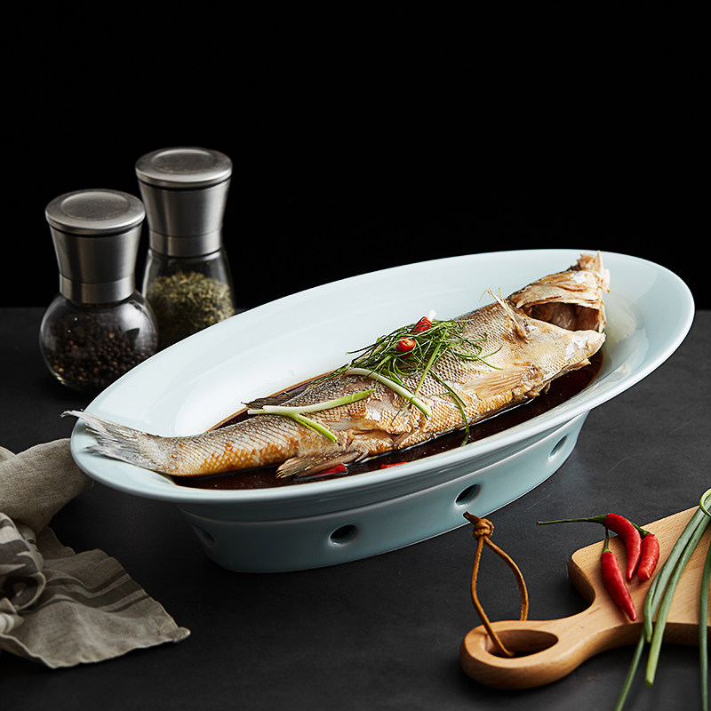 中式陶瓷餐具大号鱼盘子蜡烛加热保温菜盘酒店餐厅会所暖炉,个人护理/保健/按摩器材,汗蒸袋,淘宝优惠券,粉丝福利购,淘宝优惠卷