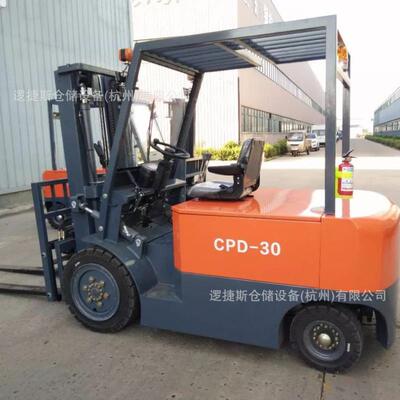 全电动平衡重叉车3吨座驾式四轮平衡重堆高车液压升降车铲车