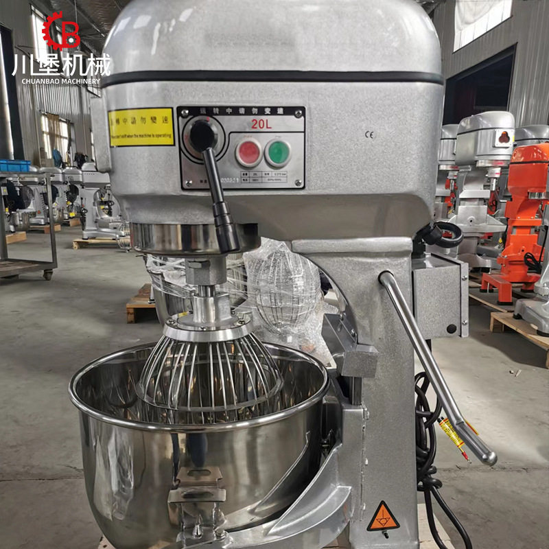 柏川20/30/40/60/80L商用打蛋机多功能面团搅拌机馅料奶油打蛋机