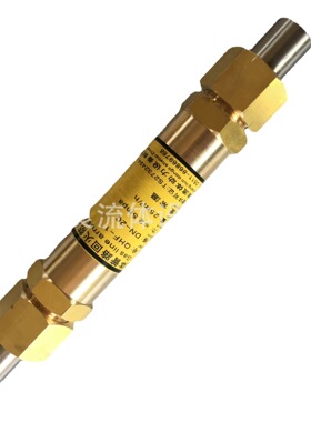 QHF-1不锈钢氢气阻火器焊接式螺纹活接回火防止器高压管道阻火器