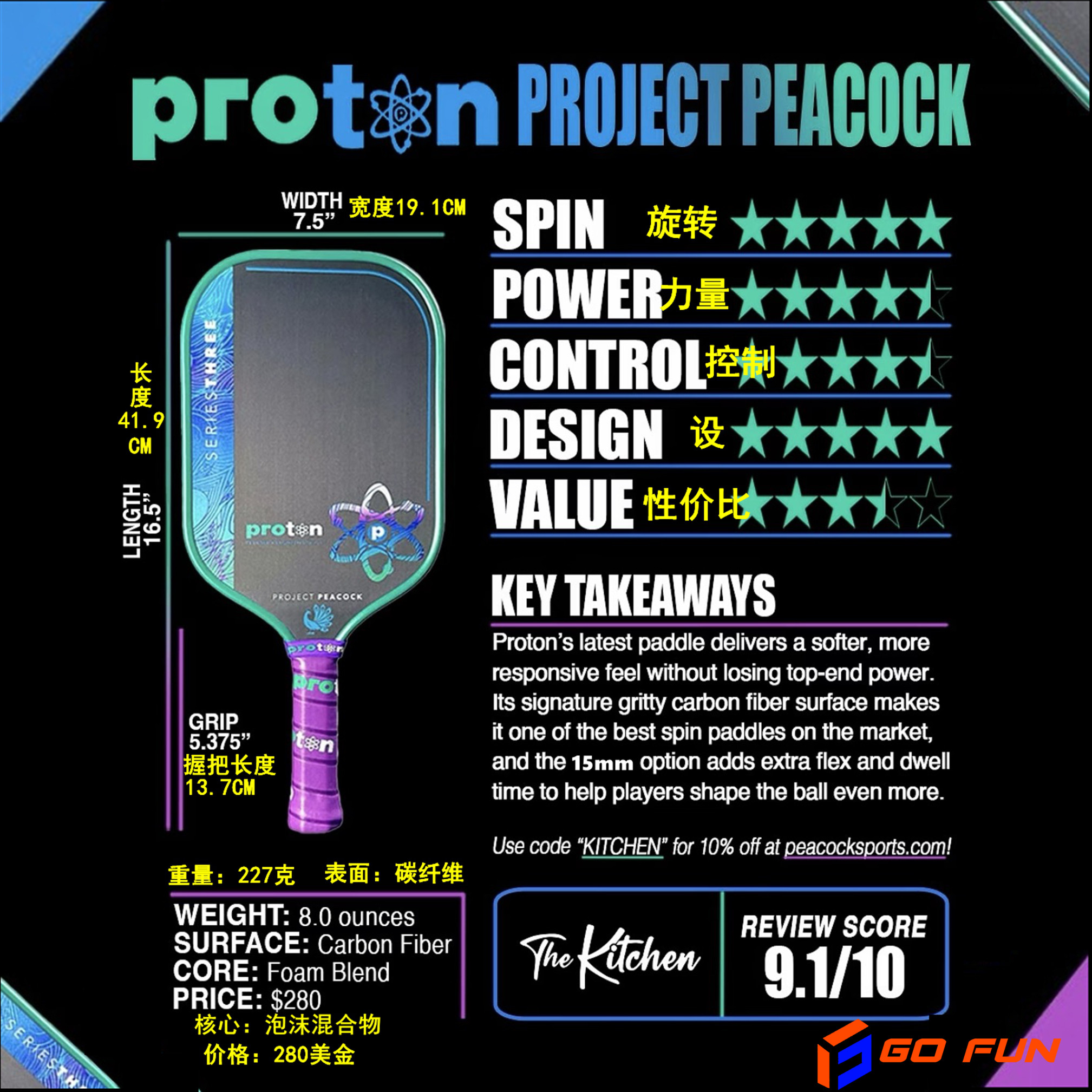 国外断货爆款PROTON PICKLEBALL火烈鸟匹克球拍批发5代泡沫内芯