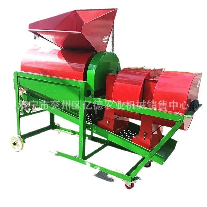 重庆双风机板栗脱蓬机去毛刺脱外壳机家用电N动干湿两用板栗收获