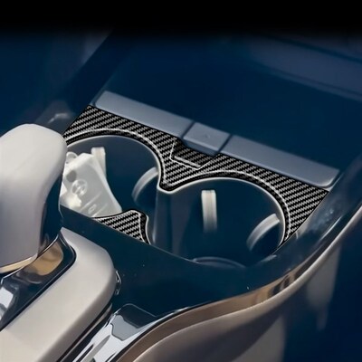 适用于23款丰田j普锐斯PRIUS 60系中控水杯框前排水杯装饰贴杯架