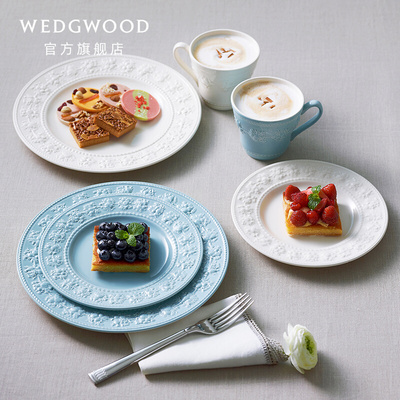 【38抢先购】WEDGWOOD威基伍德欢愉假日陶瓷西餐盘家用多巴胺餐具