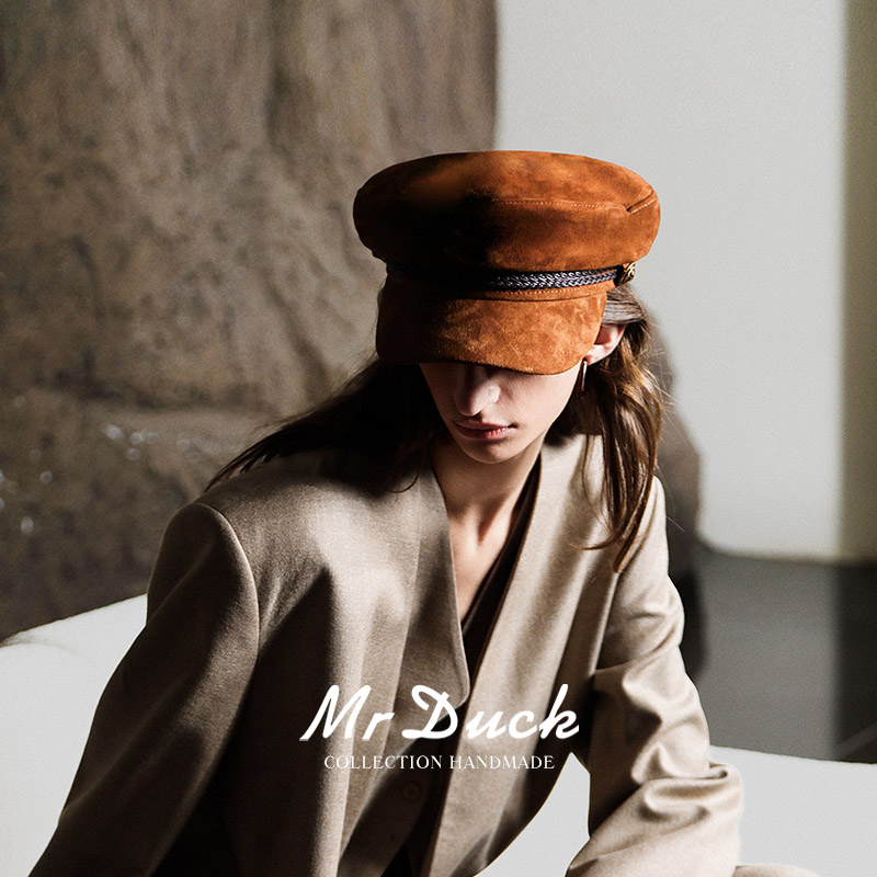 报童帽mrduck鸭舌帽老钱风