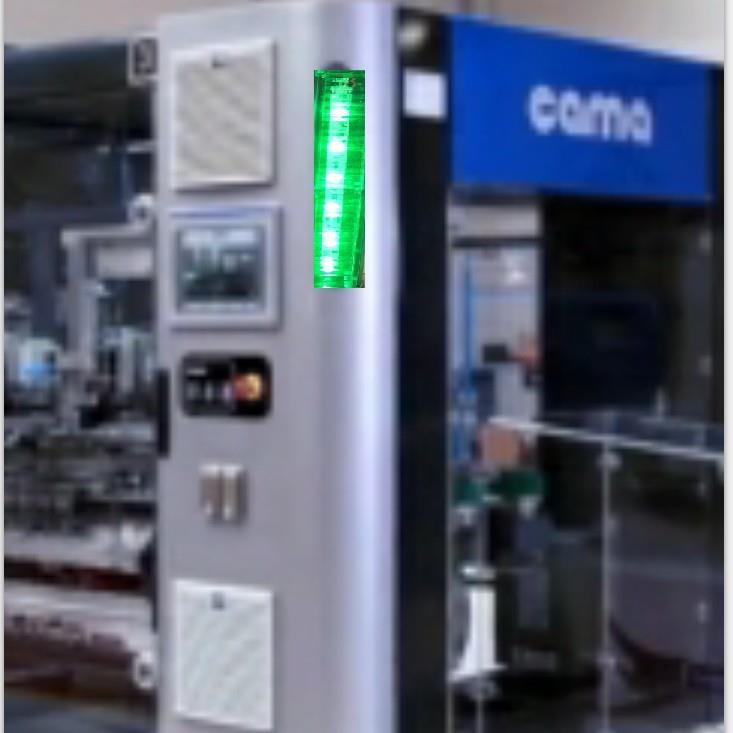 新款永警牌Y-406棍子灯三色信号灯DC24V数控机床指示灯机械警示灯