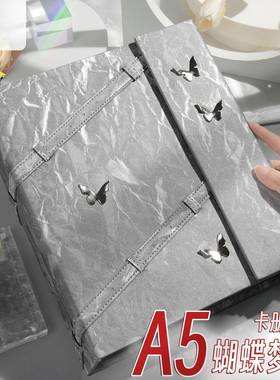 A5银灰色卡册四宫格大容量肤感小卡3寸包邮一件起批包邮