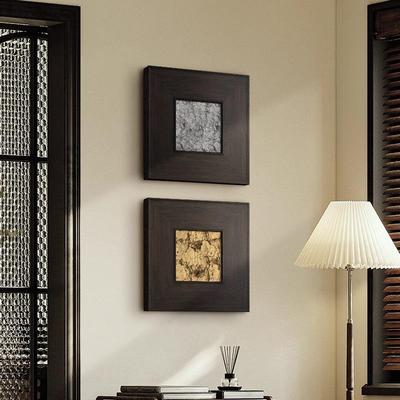 中古风玄关挂画法式复古客厅沙发背景墙软装高级感装饰画立体壁画