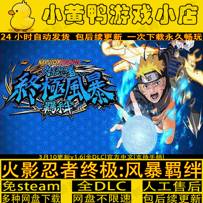 火影忍者终极风暴羁绊PC单机游戏